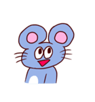 表情豊かなネズミくん（個別スタンプ：15）