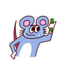 表情豊かなネズミくん（個別スタンプ：17）