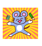 表情豊かなネズミくん（個別スタンプ：19）