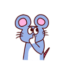 表情豊かなネズミくん（個別スタンプ：23）