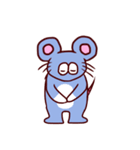 表情豊かなネズミくん（個別スタンプ：26）