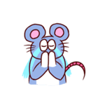 表情豊かなネズミくん（個別スタンプ：27）