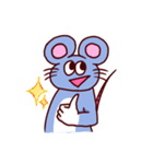 表情豊かなネズミくん（個別スタンプ：32）