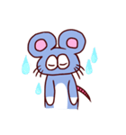 表情豊かなネズミくん（個別スタンプ：33）