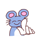 表情豊かなネズミくん（個別スタンプ：34）