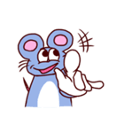 表情豊かなネズミくん（個別スタンプ：35）