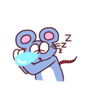 表情豊かなネズミくん（個別スタンプ：37）