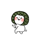 A cute bear with hearts（個別スタンプ：28）