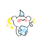 A cute bear with hearts（個別スタンプ：32）