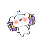 A cute bear with hearts（個別スタンプ：33）