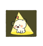A cute bear with hearts（個別スタンプ：39）
