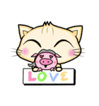 MadMeow (cute version)（個別スタンプ：33）