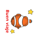 (In Spanish) CG Clownfish (2)（個別スタンプ：8）