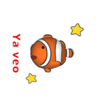 (In Spanish) CG Clownfish (2)（個別スタンプ：11）