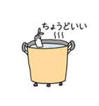 毎日食べる！もやしスタンプ（個別スタンプ：18）
