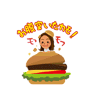 カモスタンプかも。（個別スタンプ：6）