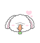 表情豊かなアンゴラウサギちゃん*（個別スタンプ：2）