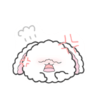表情豊かなアンゴラウサギちゃん*（個別スタンプ：3）
