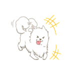 サモエド スマイル（個別スタンプ：15）