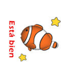 (In Spanish) CG Clownfish (1)（個別スタンプ：1）