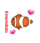 (In Spanish) CG Clownfish (1)（個別スタンプ：2）