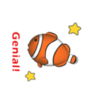 (In Spanish) CG Clownfish (1)（個別スタンプ：7）