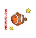 (In Spanish) CG Clownfish (1)（個別スタンプ：16）