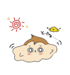 夏だ！こまさる＆ぴこ（個別スタンプ：5）