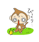 夏だ！こまさる＆ぴこ（個別スタンプ：25）