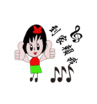 Safflower woman（個別スタンプ：2）