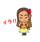 フラガール＆サーファーボーイ（個別スタンプ：9）