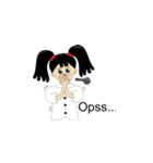 Tanduk Girl（個別スタンプ：2）