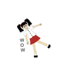 Tanduk Girl（個別スタンプ：3）
