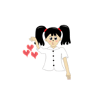 Tanduk Girl（個別スタンプ：6）