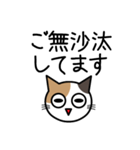 敬語猫（個別スタンプ：4）
