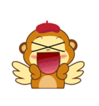 Always Having Fun Monkeys_2（個別スタンプ：1）