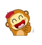 Always Having Fun Monkeys_2（個別スタンプ：11）