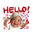 Han father put sprout the first day（個別スタンプ：5）