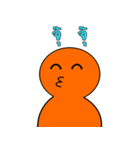 Som Som (Orange Orange)（個別スタンプ：22）