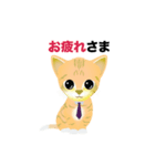 こねこ先輩（個別スタンプ：1）