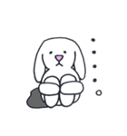 たれみみうさぎのうさお6☆ゆるかわ（個別スタンプ：21）