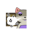 Madame cat sticker1（個別スタンプ：2）