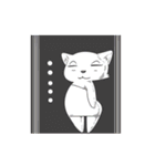 Madame cat sticker1（個別スタンプ：8）