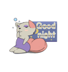 Madame cat sticker1（個別スタンプ：10）