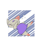 Madame cat sticker1（個別スタンプ：28）