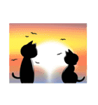 Madame cat sticker1（個別スタンプ：29）