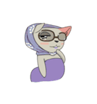 Madame cat sticker1（個別スタンプ：30）