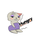 Madame cat sticker1（個別スタンプ：36）