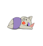 Madame cat sticker1（個別スタンプ：38）