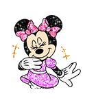 キラキラ☆ミニーマウス（個別スタンプ：6）